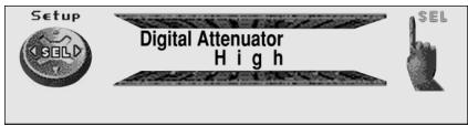 PIONEER DEH-P920R - Choix d'une atténuation numérique (Digital Attenuator) - 2