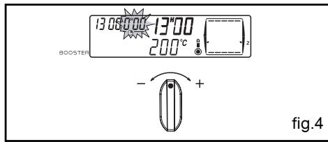 SAUTER SFP 920 X - Après ces 3 actions, le four chauffe : - 5