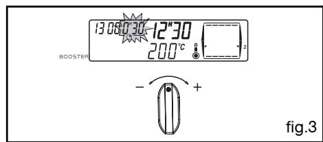 SAUTER SFP 920 X - Après ces 3 actions, le four chauffe : - 4