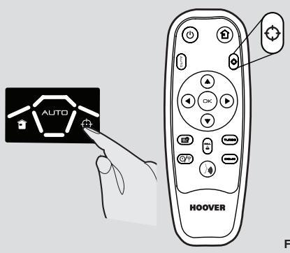 HOOVER ROBO.COM3 RBC 050 - À l'aide de la télécommande - 2