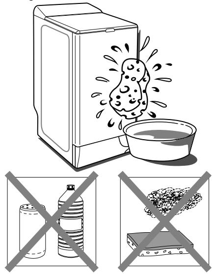 SAUTER LD 7023 - Para la limpieza de todas las piezas de plastico (tablero de mandos, de plinto, etc...): - 1