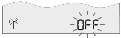 SAUTER PRODIGIO 150 L - Installation des piles sur la commande mobile - 4