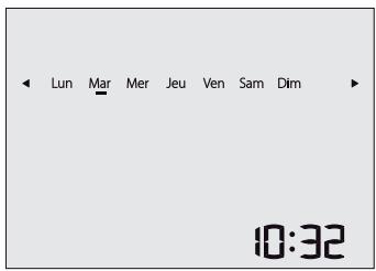 SAUTER PRODIGIO 150 L - Réglage jour et heures - 1