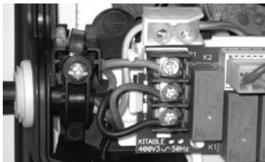 SAUTER PRODIGIO 150 L - Instructions pour le passage en triphasé - 9