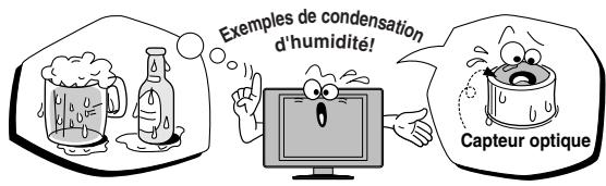 TOSHIBA 20HLV86 - Remarque sur la condensation d'humidité - 1