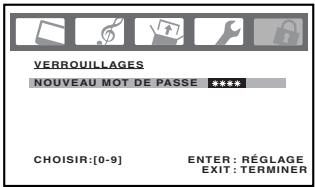 TOSHIBA 20HLV86 - Selection d'un code d'accès - 2