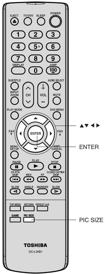TOSHIBA 20HLV86 - (Dimension Cinéma 2 et 3 seulement) - 6