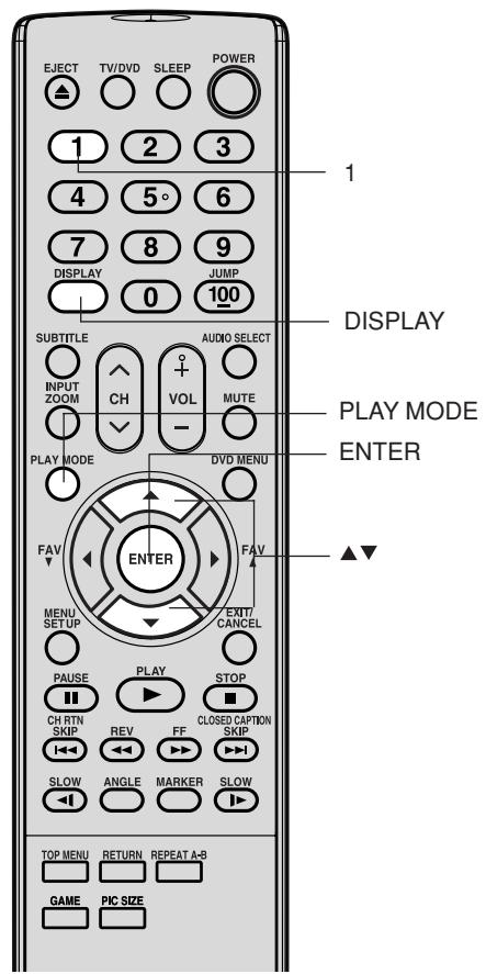 TOSHIBA 20HLV86 - Affichage d'etat du disque DVD VCD - 3