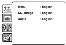 TOSHIBA 20HLV86 - Langue - 1