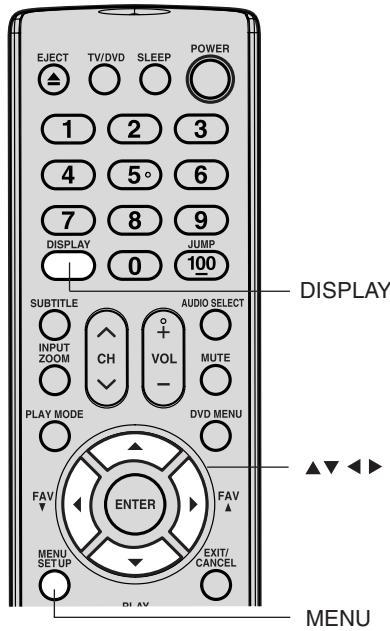 TOSHIBA 20HLV86 - Remarque: - 1