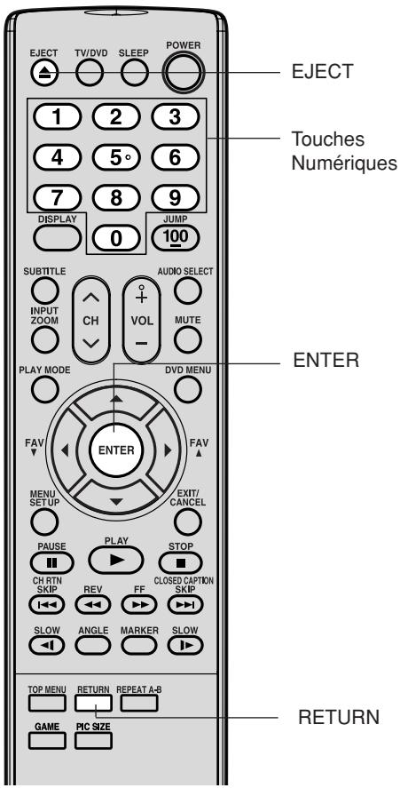 TOSHIBA 20HLV86 - Fonction d'annulation-temporaire du verrouillage parental dans le disque DVD - 3