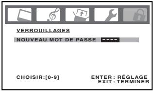 TOSHIBA 20HLV86 - Selection d'un code d'accès - 1