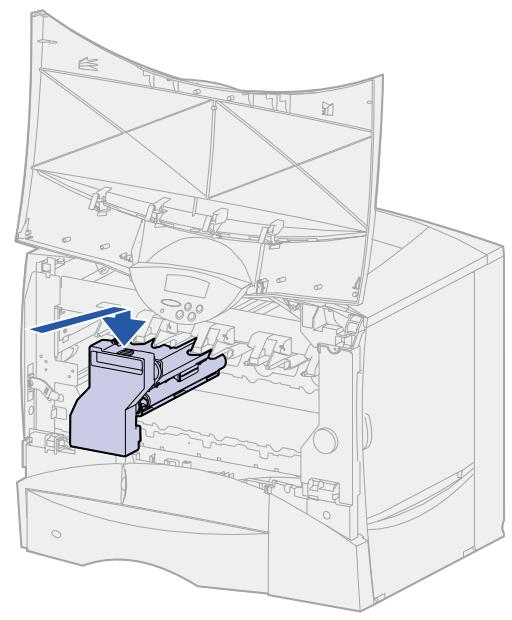 LEXMARK C750 - Einsetzen der Druckkassetten - 10
