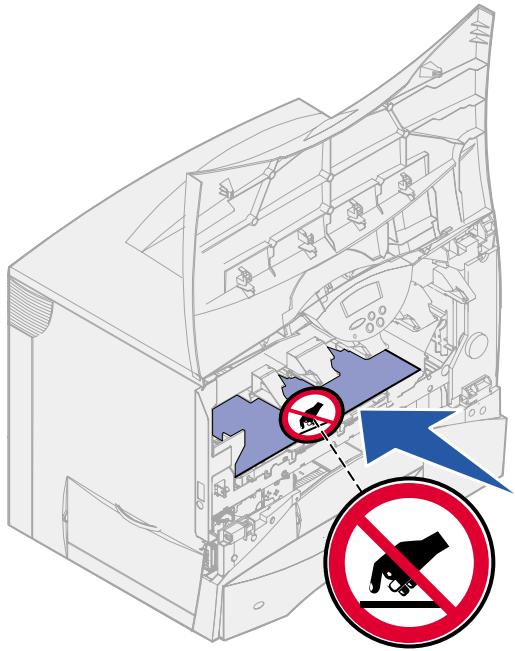 LEXMARK C750 - Einsetzen der Druckkassetten - 5