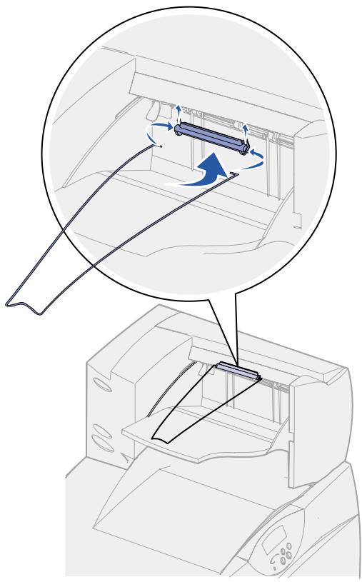LEXMARK C750 - Installieren einer Ablageveränderung - 4