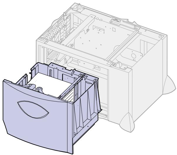 LEXMARK C750 - Einlagen von Papier in ein 2000-Blatt-Fach - 6