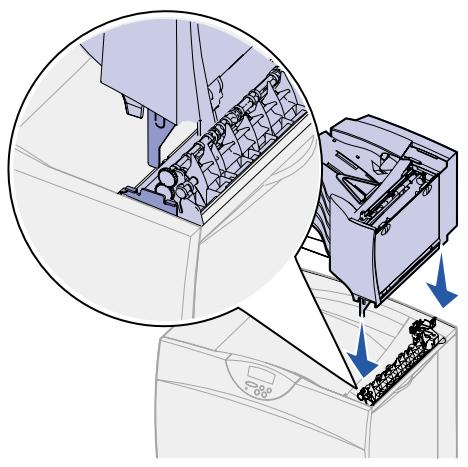LEXMARK C750 - Installieren einer Mailbox mit 5 Ablagen - 2