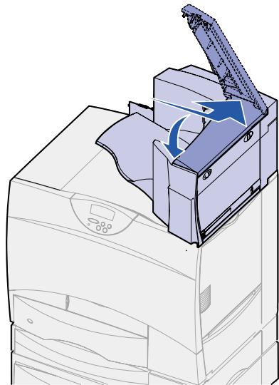 LEXMARK C750 - Installieren einer Ablageveränderung - 3