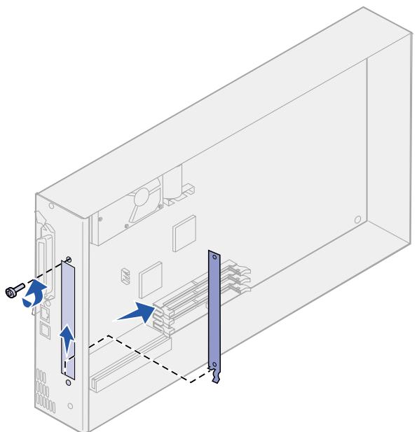 LEXMARK C750 - Installieren von Optionskarten - 1