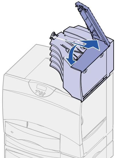 LEXMARK C750 - Installieren einer Mailbox mit 5 Ablagen - 3