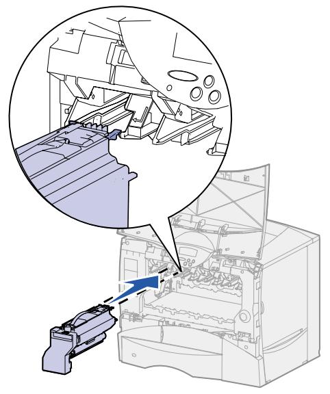 LEXMARK C750 - Einsetzen der Druckkassetten - 9
