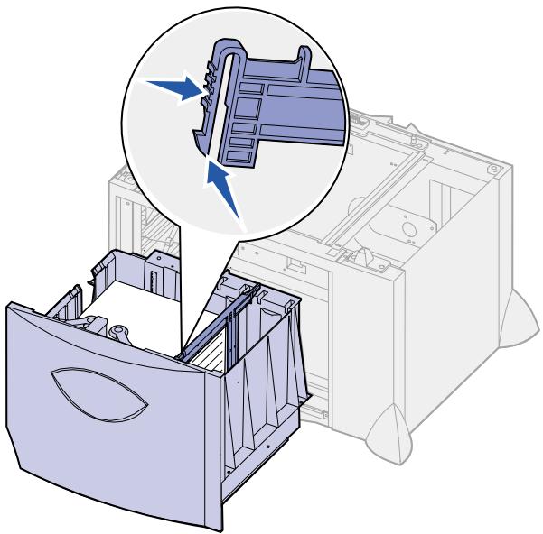LEXMARK C750 - Einlagen von Papier in ein 2000-Blatt-Fach - 2