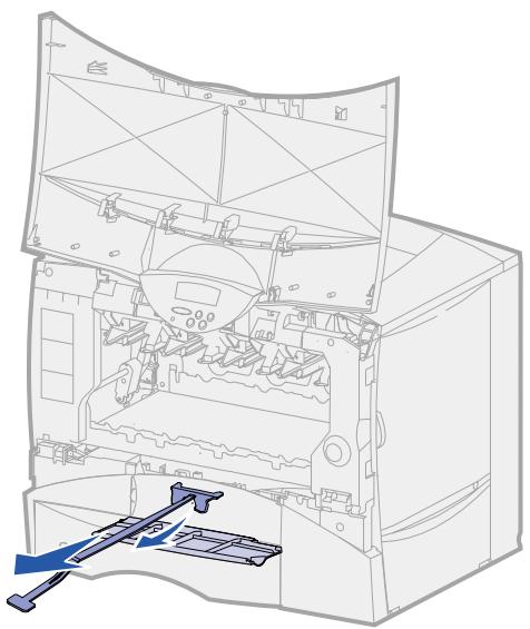 LEXMARK C750 - Einsetzen der Druckkassetten - 6
