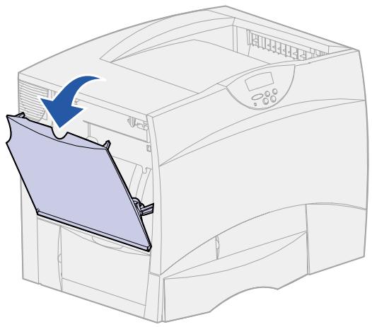 LEXMARK C750 - Einlagen von Papier in die Universalzuführung - 1
