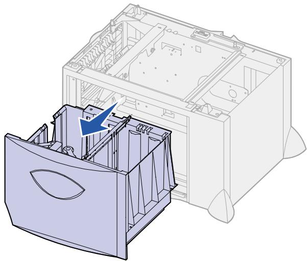 LEXMARK C750 - Einlagen von Papier in ein 2000-Blatt-Fach - 1
