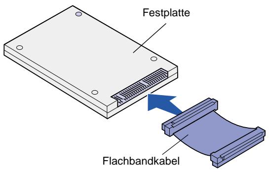 LEXMARK C750 - Installieren einer Festplatte - 1