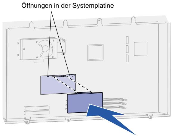LEXMARK C750 - Installieren von Firmware-Karten - 2