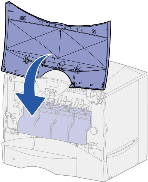 LEXMARK C750 - Einsetzen der Druckkassetten - 11