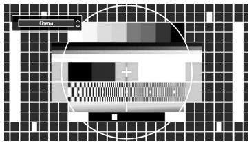 Abstract pixelated pattern with a central checkerboard and circular overlay (no text or symbols)