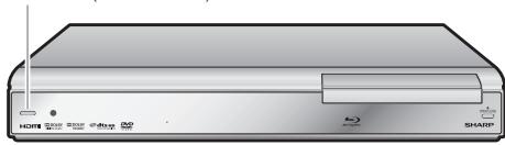 SHARP BD-HP21U - Réglage du code de commande à distance de la télécommande - 1
