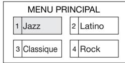 SHARP BD-HP21U - Lancez la lecture en sélectionnant un titre à partir du menu principal - 1