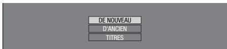 SHARP BD-HP21U - Tri des titres - 1