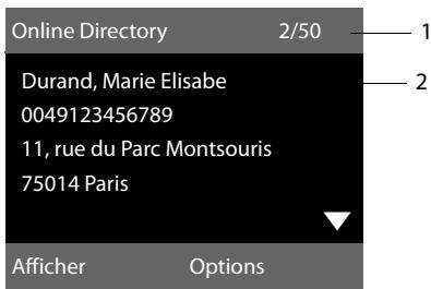 GIGASET DL500A - Résultat de la recherche (liste des résultats) - 1
