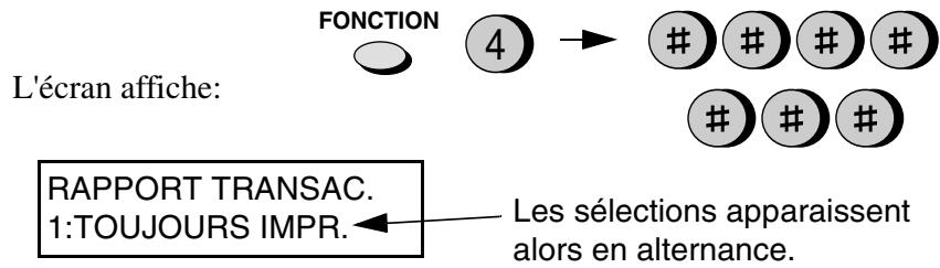 SHARP FO-2950M - Appuyez sur les touches suivantes: - 1