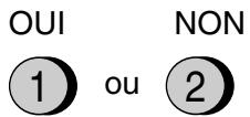 SHARP FO-2950M - Appuyez sur 1 pour activer la fonction de filtrage, ou 2 pour la désactiver. - 1