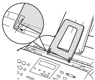 SHARP FO-2950M - Fixation du compartment à papier et des supports de documents - 5