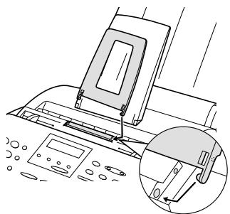 SHARP FO-2950M - Fixation du compartment à papier et des supports de documents - 4