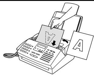 SHARP FO-2950M - Choisir un message d'en-tête (facultatif) - 1