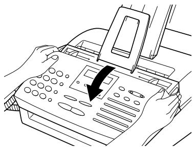 SHARP FO-2950M - Dégagement du papier d'impression coince - 3