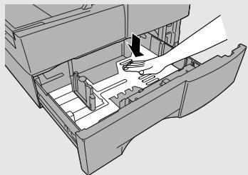 SHARP FO-DC535 - Loading paper in the paper cassette (if installed) - 2