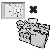 SHARP FO-DC535 - Points to keep in mind when setting up - 1