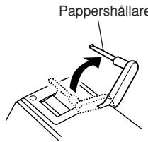 Pappershållare
