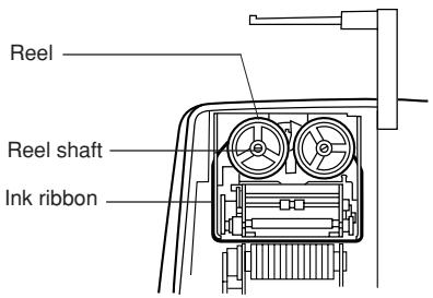 Reel Reel shaft Ink ribbon