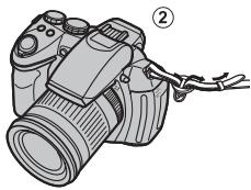 FUJIFILM HS10 - Fixation de la dragonne - 2