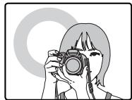 FUJIFILM HS10 - Comment tenir l'appareil photo - 1