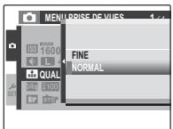 FUJIFILM HS10 - Utilisation du menu de prise de vue - 3